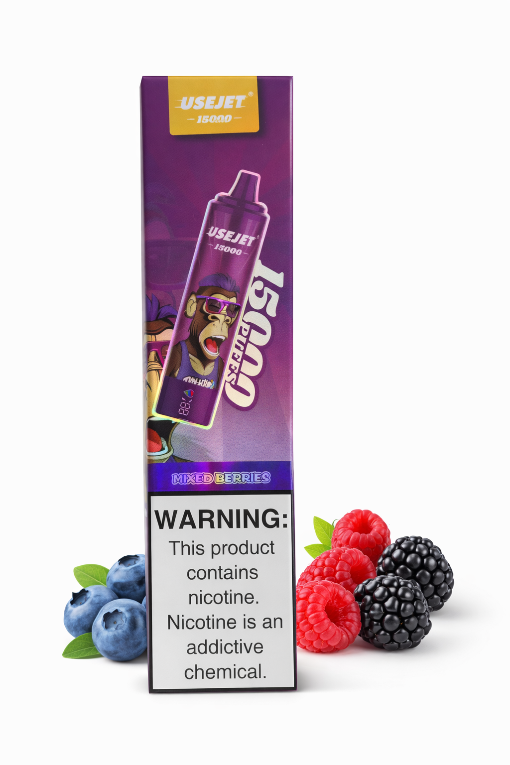 Mixed Berries USEJET Einwegvape 15k Akkugerät realistische 6k 25ml