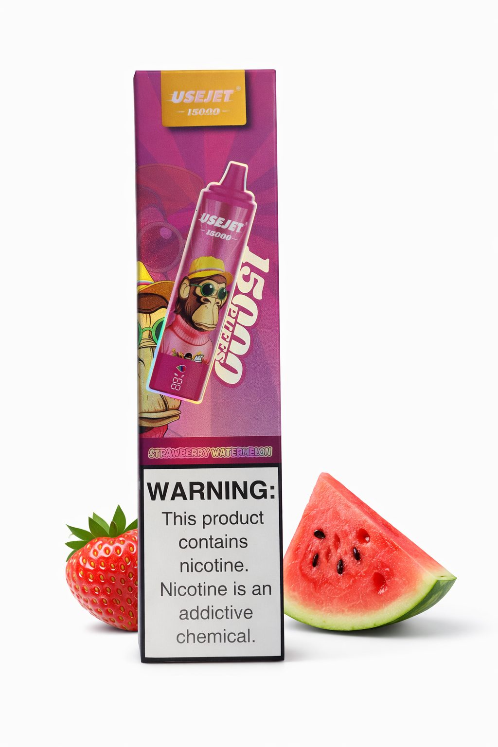 Strawberry Watermelon USEJET Einwegvape 15k Akkugerät realistische 6k 25ml