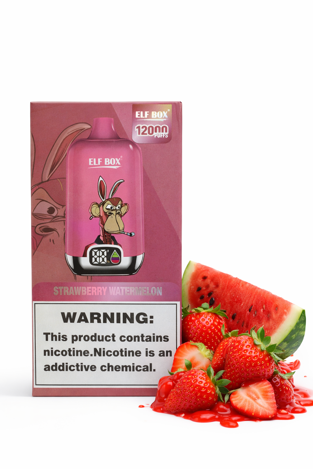 Strawberry Watermelon Elfbox 12k Akkugerät realistische 5k 5%